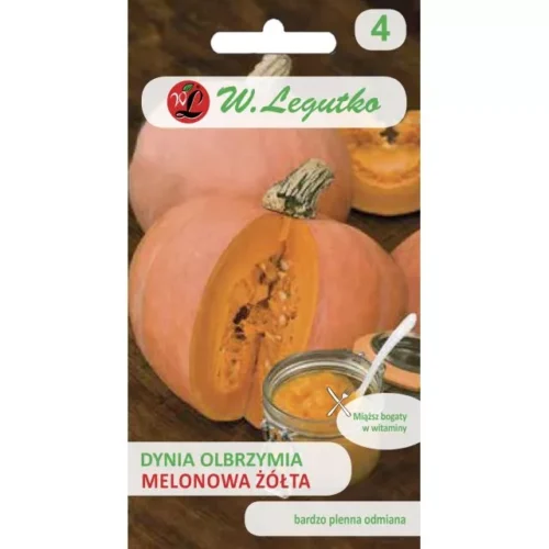 Nasiona Dynia Olbrzymia Melonowa Żółta
