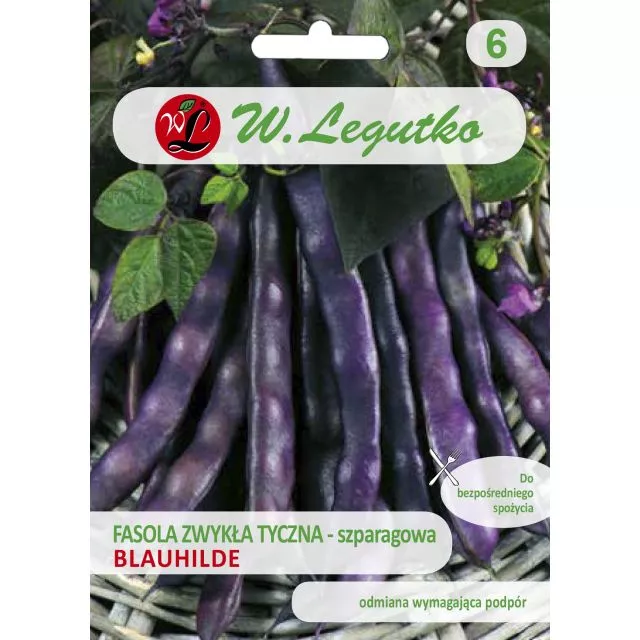 Fasola tyczna Blauhilde