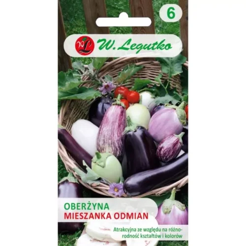 Oberżyna mieszanka odmian