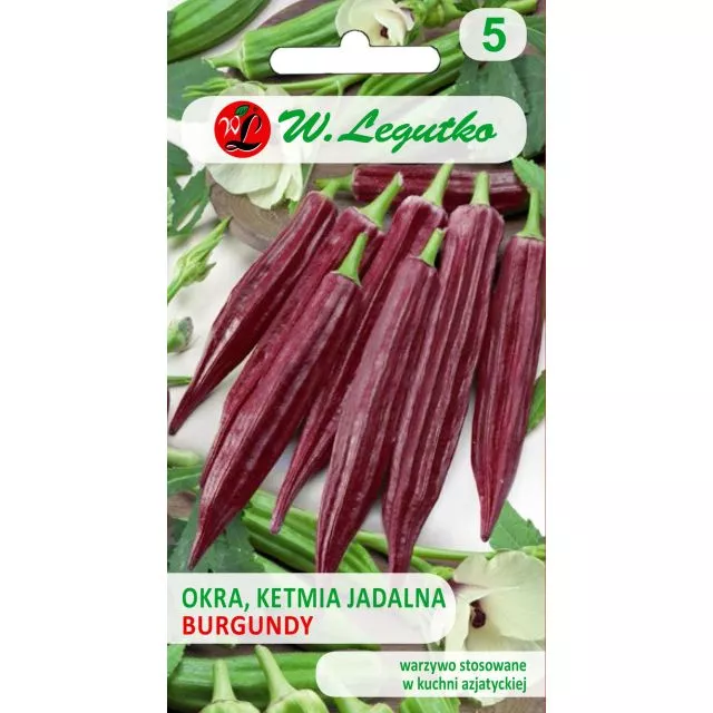 Okra, Ketmia jadalna Burgundy