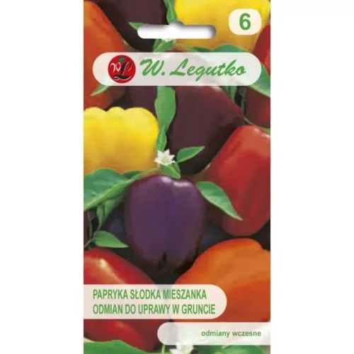 Papryka słodka mieszanka odmian