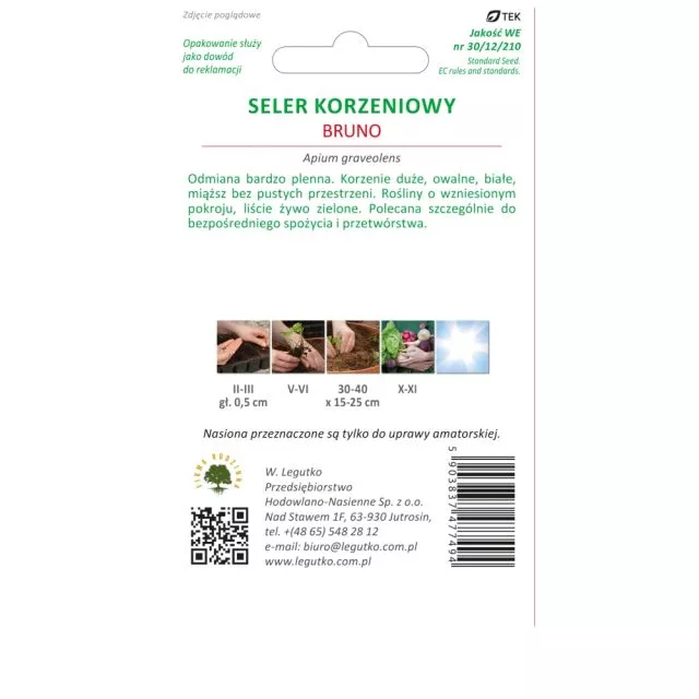 Seler korzeniowy Bruno 1.2 g - obrazek 2