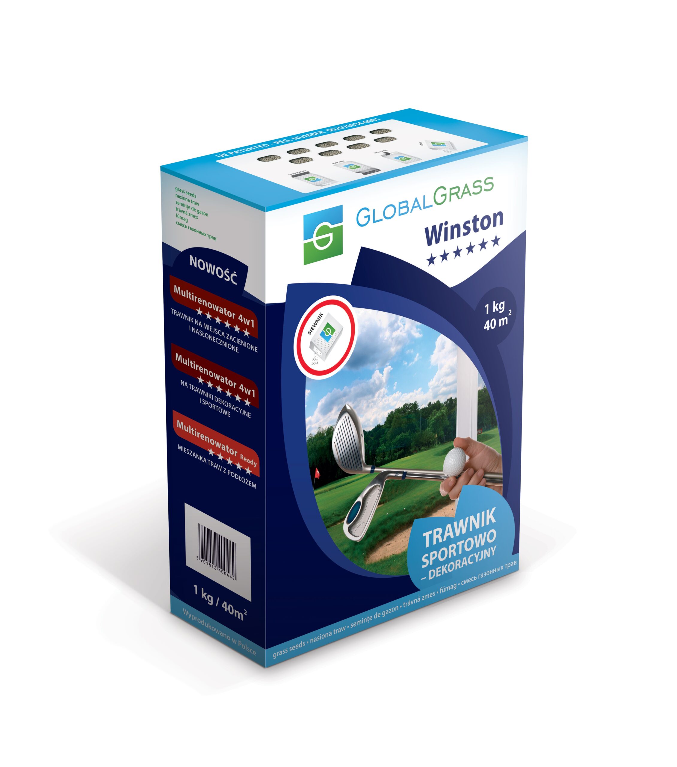 Nasiona traw Winston 1 kg